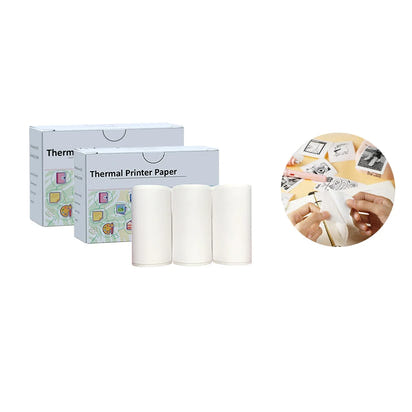 53Mm White Thermal Paper Self-Adhesive Sticker 